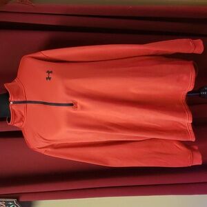 Mens Under Armor Red Pullover sweatshirt